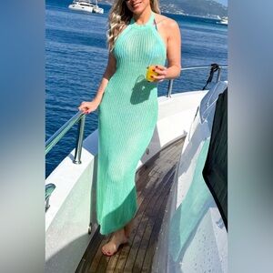 Beach Riot Romee Halter Cover-Up